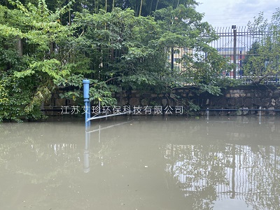 江蘇艾珍環保上海河道治理增氧曝氣工程沉水風機安裝工程圖片