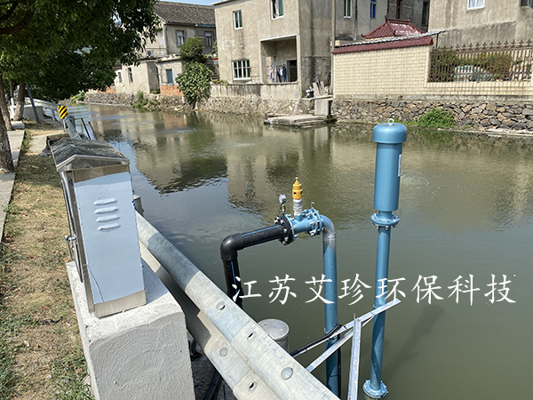 農(nóng)村污水治理河道曝氣沉水式風(fēng)機江蘇艾珍環(huán)保